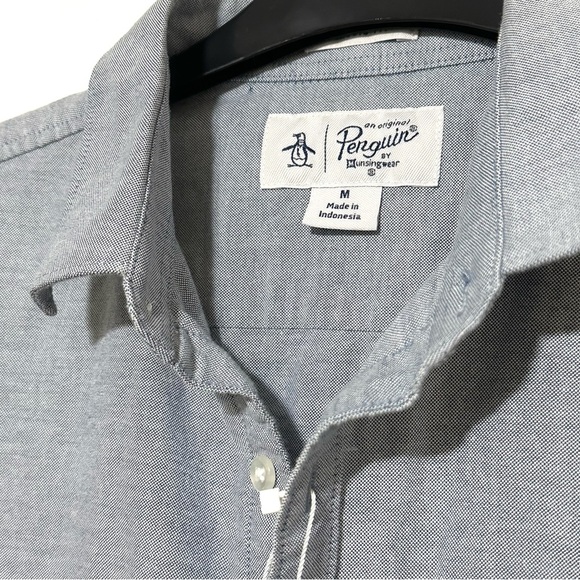 NWT Original Penguin Button Down Medium - Picture 3 of 5